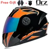 Casque de moto modulable pour homme