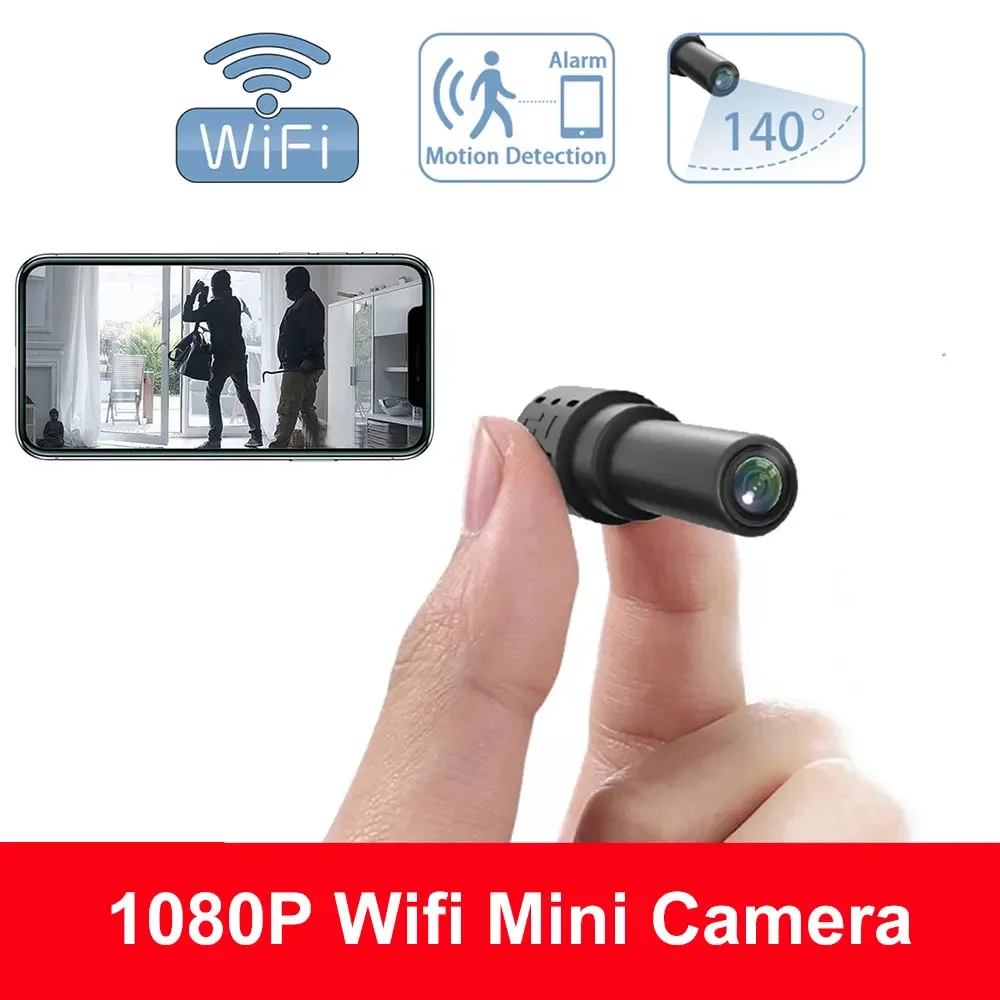 Мини-камера видеонаблюдения, 1080P HD, Wi-Fi