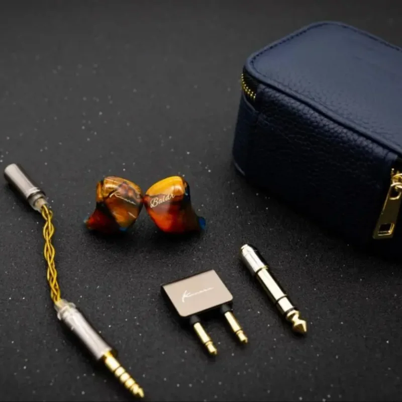 Kinera Baldr Earphones 4EST+1DD+2BA Hybrid Driver In Ear Monitors Wired Headphone HiFi IEMs Earbud With 2Pin Cable Headset tws