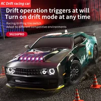 1:16 70Km/h SG216 PRO MAX Brushless Remote Control Drift Car with LED Lights Electric High Speed ​​Racing Remote Control Car Toy 1