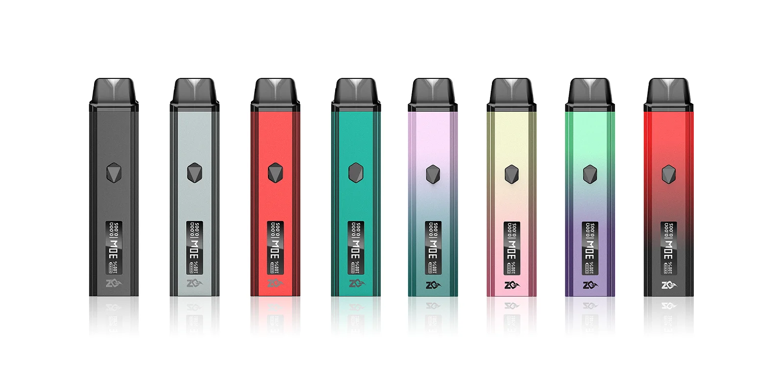 Zq Xtal Pro Kit 30W Batteria Integrata 1000Mah Sigaretta Elettronica 3.0Ml Serbatoio Mtl/Rdtl Vaporizzatore 0.69 ''Oled Pod System