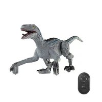 Remote Control Dinosaur Toys Walking Robot Dinosaur Roaring Sound Simulation Velociraptor RC Electronic Dinosaur Toy 1