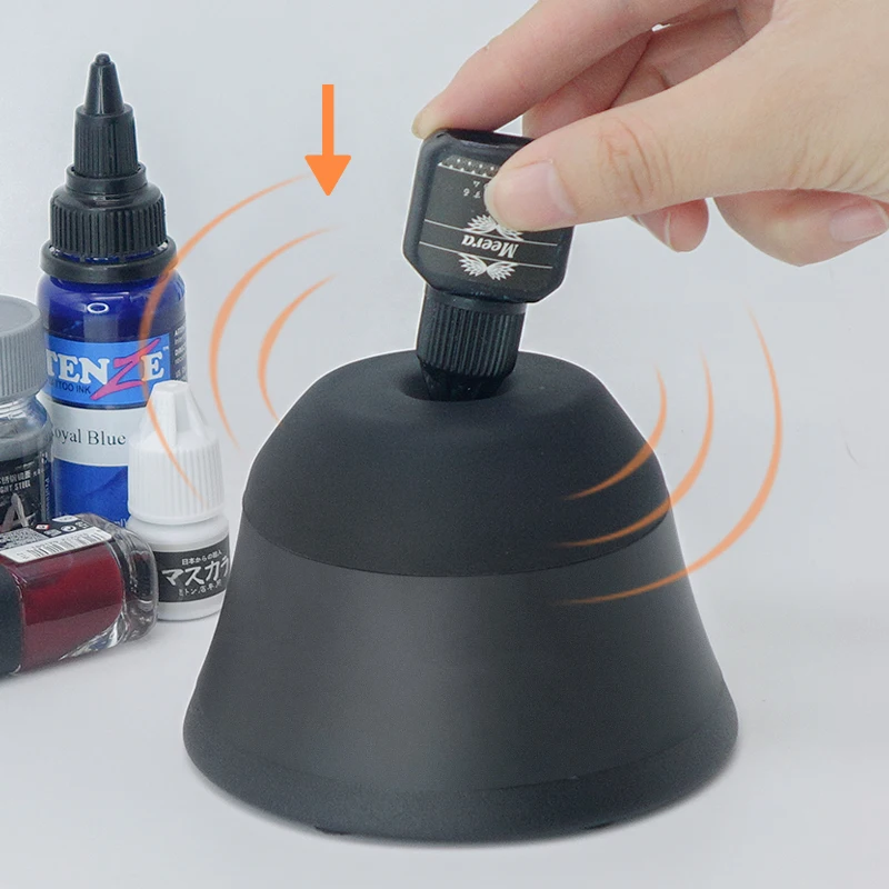 WESTTUNE Mini Vortex Mixer with Touch Function Lab Vortex Shaker for Eyelash Sharker Glue Adhesives Gel Polish Test Tube 3000RPM