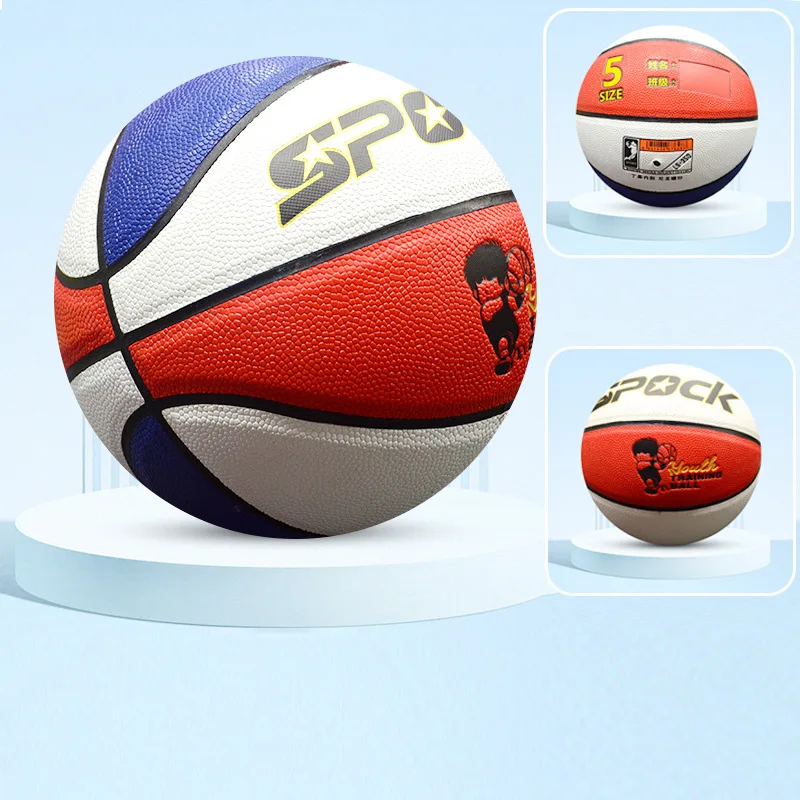 New No 5 No 6 7 White Black Red Anti-skid and Wear-resistant Competition Training Cement Ground Children's Adult Basketball
