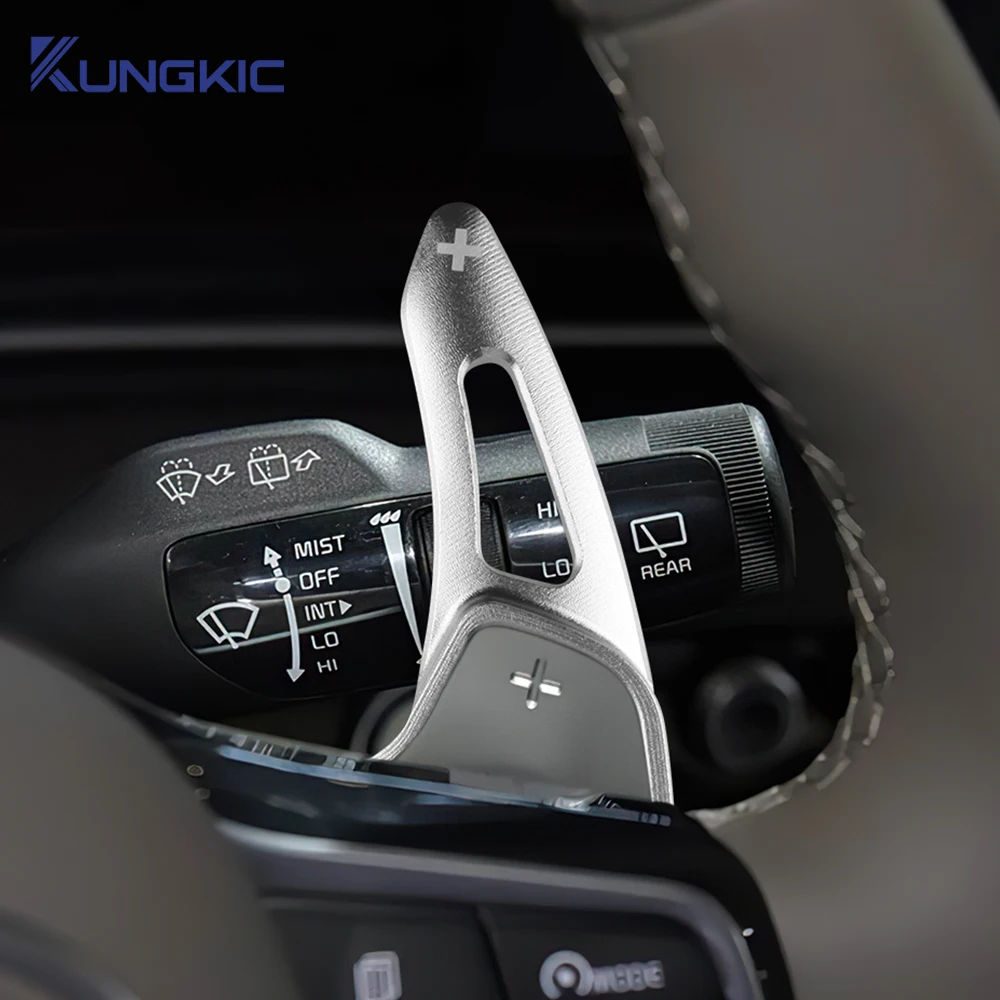 Enhanced Car Steering Wheel Shift Paddle Gear Extensions | Stylish DSG Enhancements for Enhanced Driving Experience