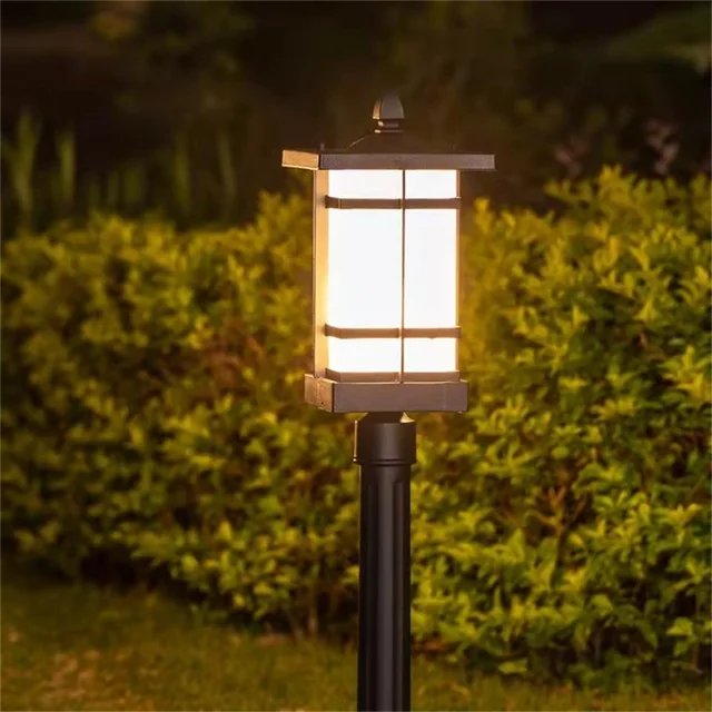 Illuminate your outdoor space with the BERTH Classical Outdoor Lawn Lamp Light LED and enjoy its beauty and functionality for years to come!