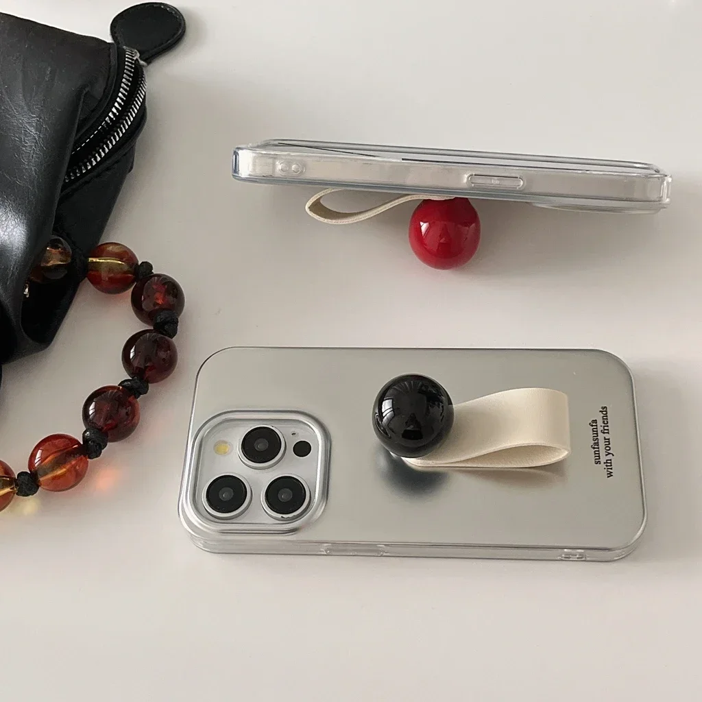 فضي تصفيح اللون حبة حلقة مشبك مع حامل للصدمات واقي...