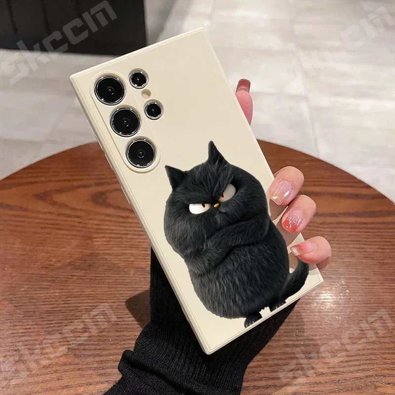Adorable Cartoon Cat Soft Phone Case Cover