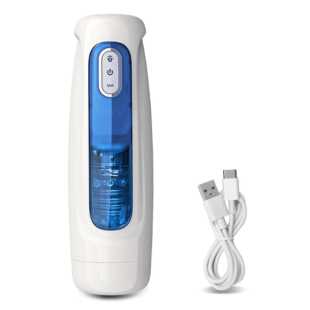 Telescopic Rotation Automatic Male Masturbator for Men Sex hine Simulation Blowjob Masturbation Pis_voghion.com
