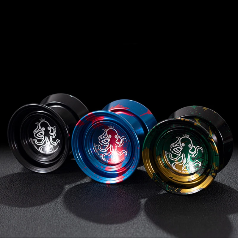 Metal Yoyo Magic YOYO Profissonal Aluminum Alloy Unresponsive Yoyo 10 Ball U-bearing for Advanced Player Toys for Kids