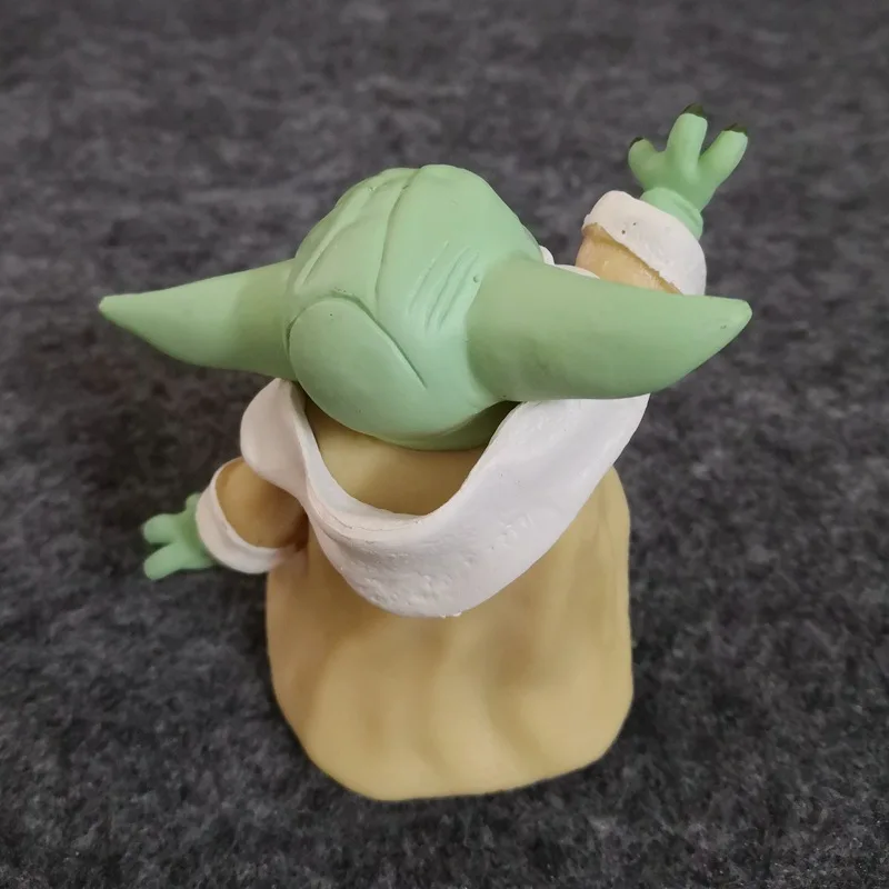 7cm Baby Yoda Grogu Cosplay PVC Figure Collection Figurine