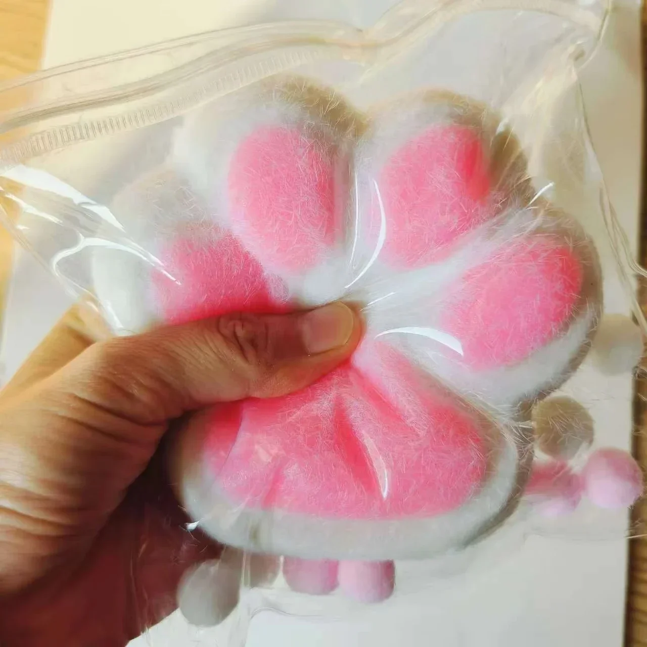 Big Squish Antistress Sticky Cat Foot Sensory Toys for Children Decompression Mochi Squishy Paws Stress Relief Fidget Toys Adult 4