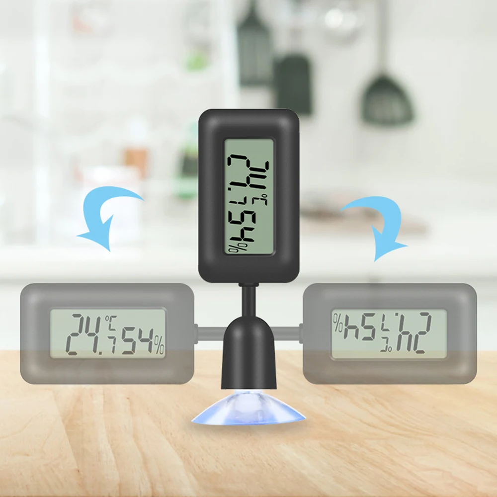 

Digital Display Reptile Terrarium Thermometer High-Accuracy Reptile Tank Thermometer for Reptiles and Amphibians