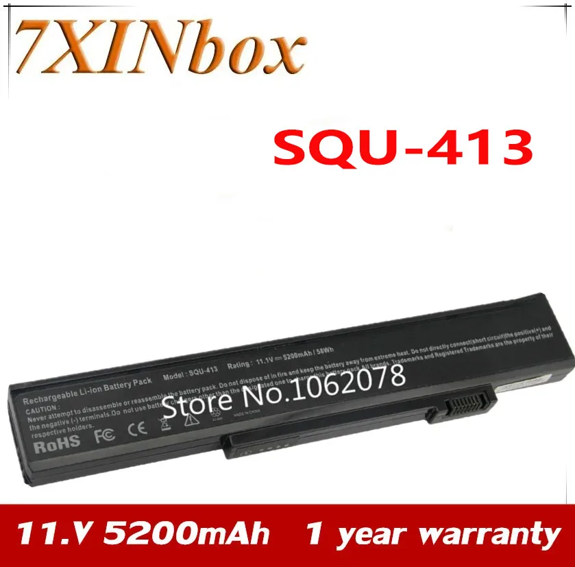 

7XINbox 11,1 V SQU-413 SQU-412 SQU-414 аккумулятор для Lenovo 6010GZ 6000 6500 M360C M460 M460QS S-7220 M680 ML3706