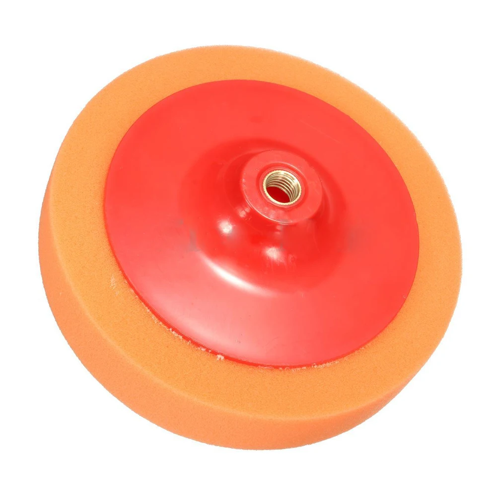 Cleaning Sponge Car Cleaning Sponge Car Cleaning Tool Car Polishing Sponge Car Waxing Pad 7 inch 180mm Car Polishing Head Mop Pad Soft Sponge With M14 Thread