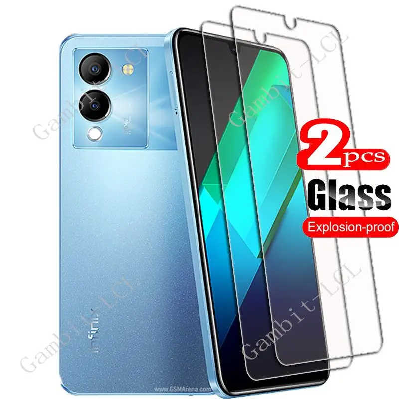 2Pcs For Infinix Note 12 6.7" Hd Tempered Glass Protective On Infinixnote12  Note12 X670 Phone Screen Protector Film Cover