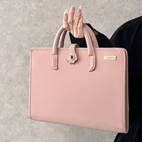 Nouveau sac de Protection pour ordinateur 13/14/15.6/16 pouces, sac d'ordinateur combiné et étui de Protection, sac pour ordinateur portable rose 2