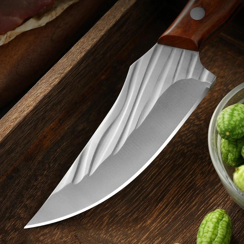 Fruit Knife Mongolian Hand Held Small Knife For Lamb Eating Outdoor  Portable Dining Knife Kitchen Small Knife With Leather Cover - AliExpress