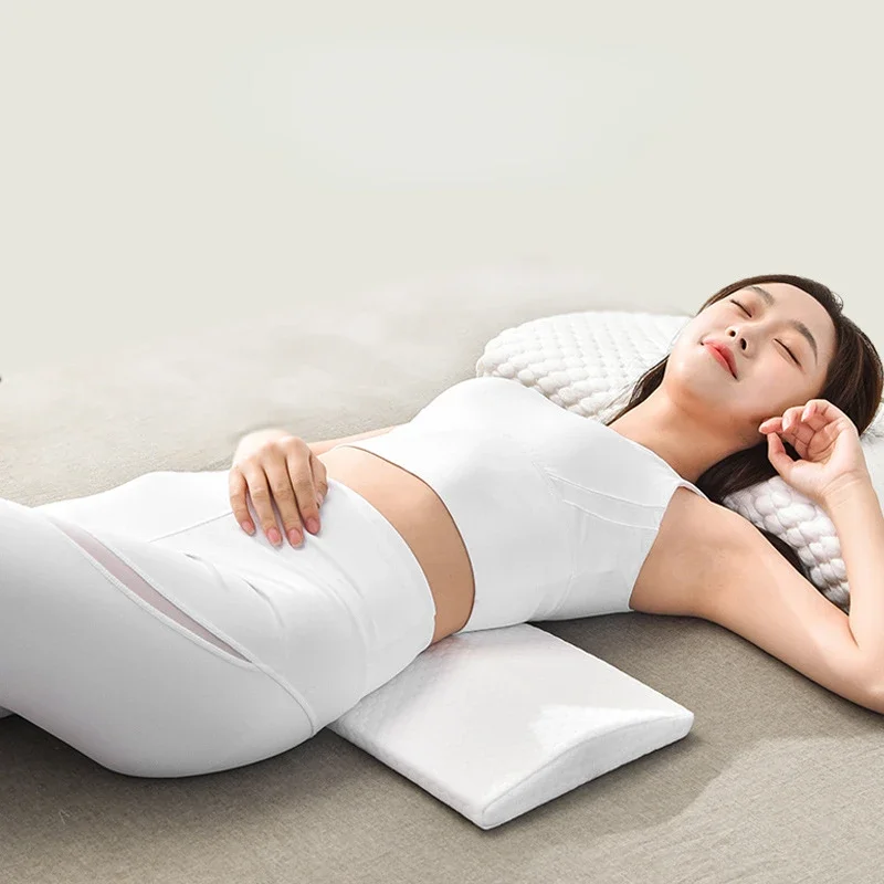 Memory Foam Lumbar Pillow for Pregnant Women Orthopedic Triangle Waist Back Support Cushion Slow Rebound Comfort Relief 4
