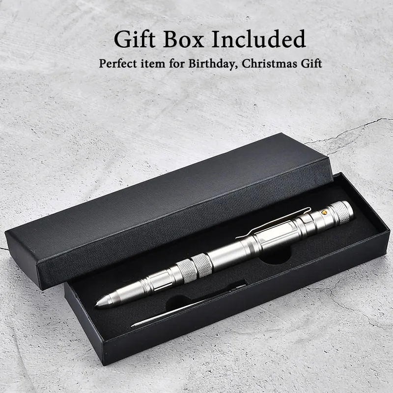 Multi Function Tactical Self Defense Pen with Flashlight