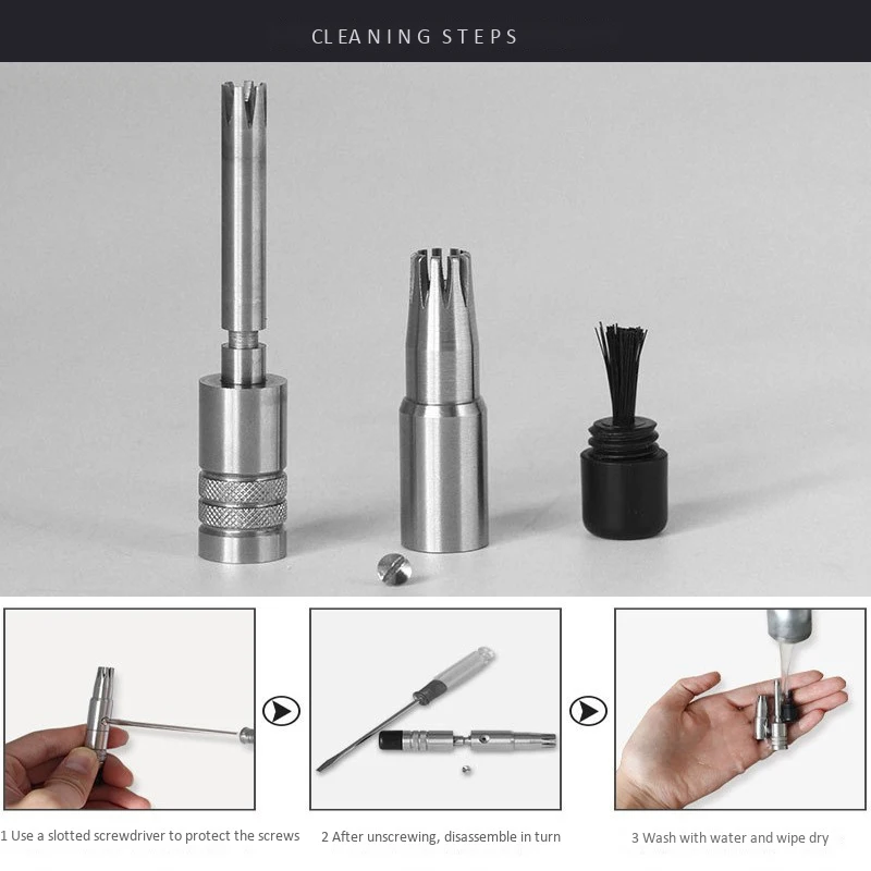 New Stainless Steel Manual Nose Trimmer for Shaving Nose Ear Hair Trimmer Shaver Face Care for Men Washable Device 4