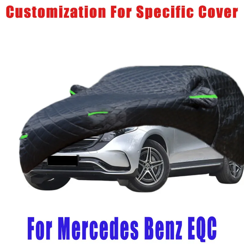 

For Mercedes Benz-EQC-SUV Hail prevention cover auto rain protection,paint peeling protection