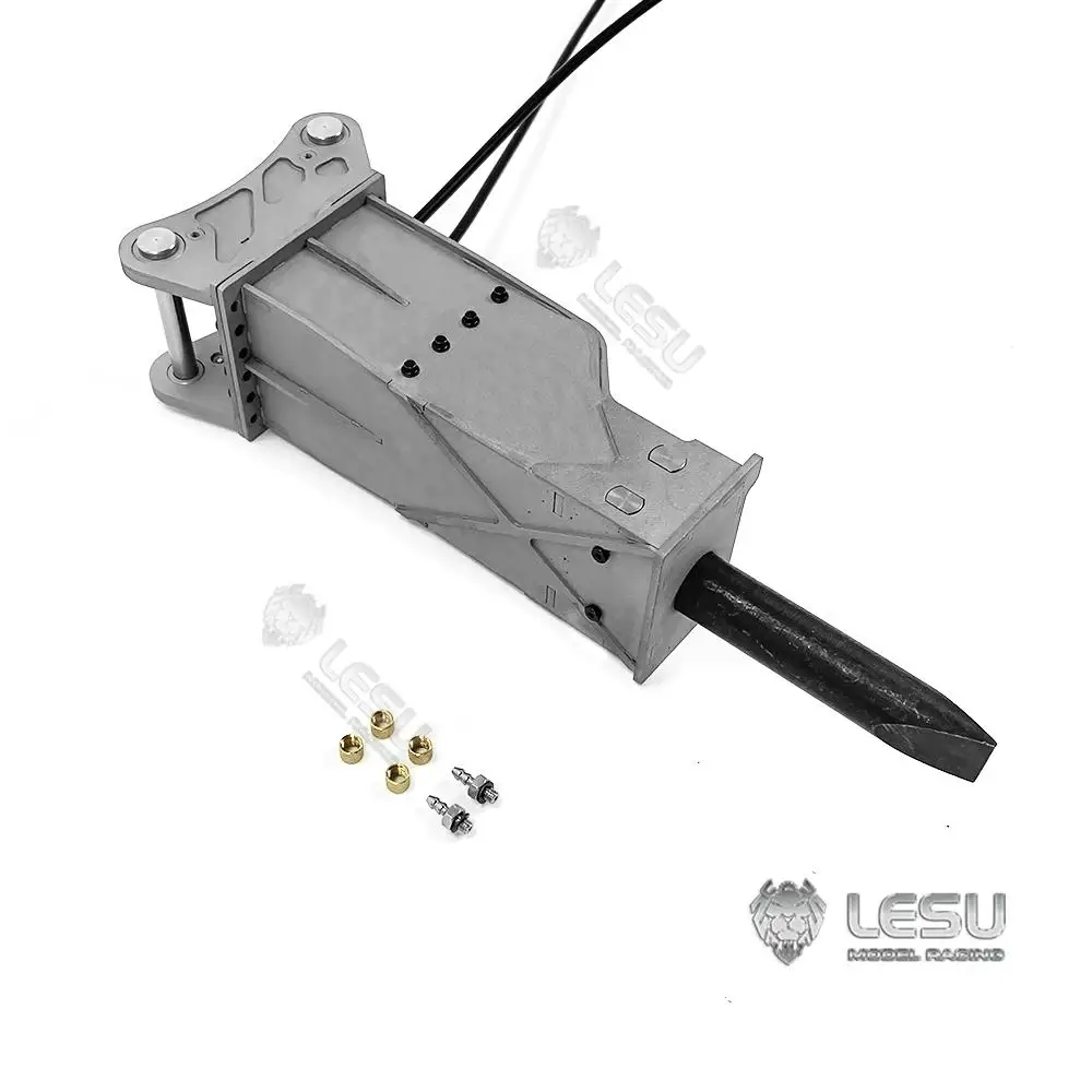

LESU model1/14, модель строительной техники, экскаватор, цельнометаллический гидравлический двигатель, раздаточный молоток