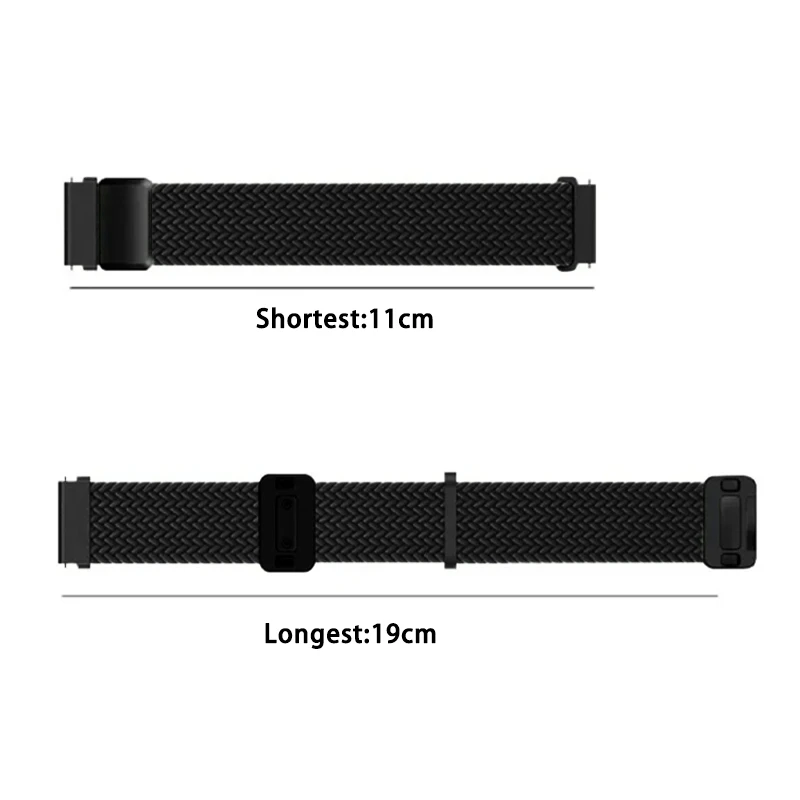 Woven Magnetic Buckle Nylon Wristband Strap