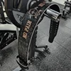 1 Pc Powerlifting Belt, Smooth PU Weightlifting Belt with No Pain No Gain & Power Bull, Gym Fitness Belt for Squat & Deadlift 5