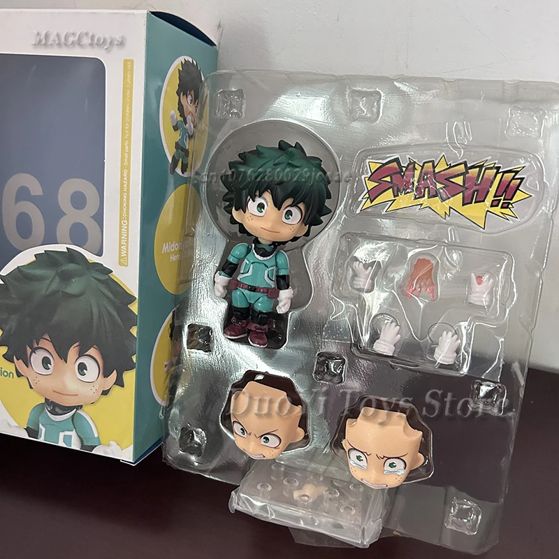 My Hero Academia Anime Action Figure - Midoriya Izuku & Bakugou Katsuki Q Version Collectible Toy