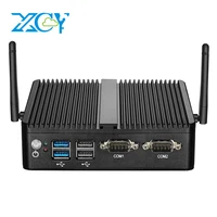 Fanless Mini Industrial PC Intel Celeron N5095 2x RS232 Serial Ports 2x Gigabit Ethernet Mini-PCIe Expansion Windows Linux 1