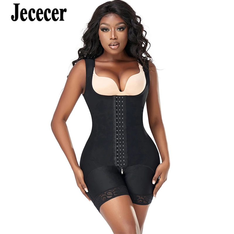 WE2843 Women Shapewear Bodysuit Body Shaper Jumpsuit Underbust Slimming Cinchers Waist Trainer Compression Spandex Rompers