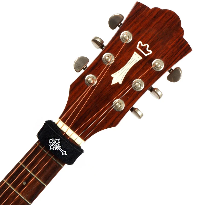 Guitar Beam Tape Guitar Beam Tape for Guitars Bass Ukulele String Instruments Guitar Fret Strings Mute Noise Damper Muter Wraps Strap 1PC