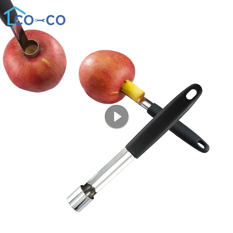 Creative Multi-use Fruit Heart Pumping Labor-saving Fruit Core Separator Stainless Apple Core Puller Fruit Core Removal Gadget