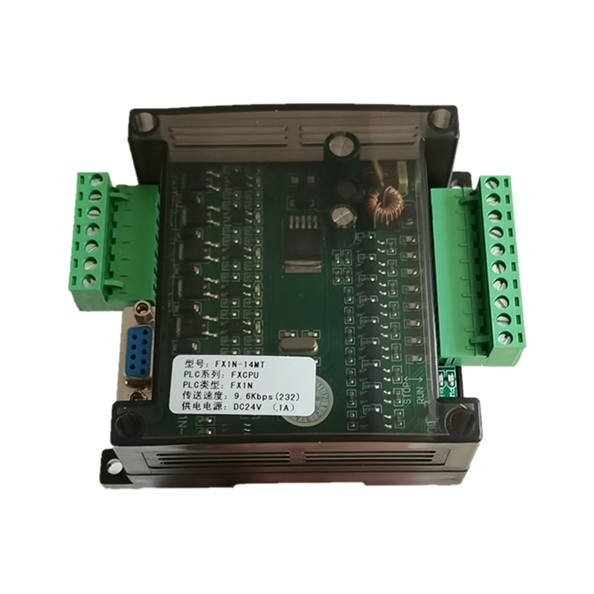 PLC industrial control board with shell FX1N-14MR FX1N-14MT controller programmable module
