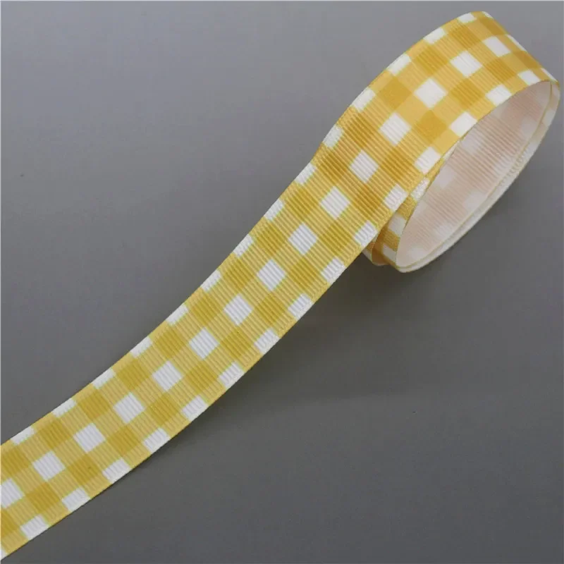 DHK 22mm 5yards Animals Fox Bee Owl Printed Grosgrain Ribbon Accessories Headwear Decoration Collar DIY Sewing Craft E2231