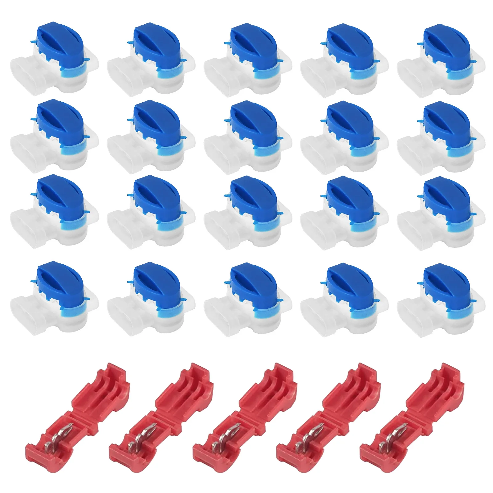 

20pcs Mower Connector Terminal 5 Connection Clips Electrical 314 Wire Connectors Robotic Lawn Mower Connectors