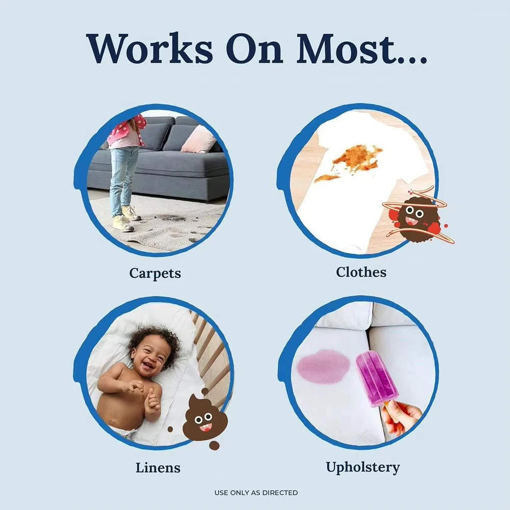 Laundry Stain Remover Spot Remover Pen For Coffee Food Oil Tea Stains Emergency Stain Removal for Hot Pot With Oil Stains 120ml