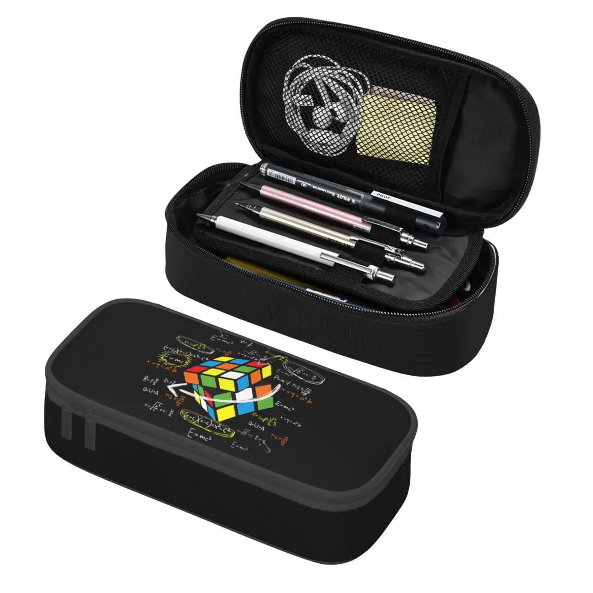 

Корейский классный математический Рубик, модель Рубика, обычные Чехлы для любителей математики Rubics, большая емкость, сумка для ручек, школьные принадлежности