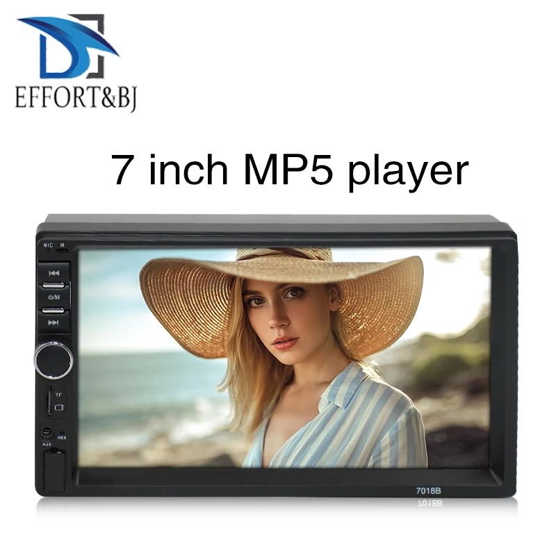 

7-дюймовая универсальная Передняя панель: 178 мм * 100 мм wince MP5 Автомагнитола стерео аудио стерео радио с Радио BT Mirror-Link Aux головное устройство