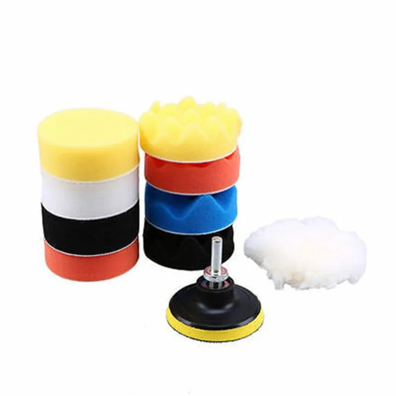 Polishing Sponge Set Car Polishing Sponge Polishing Wheel Disc Polishing Wheel Kit