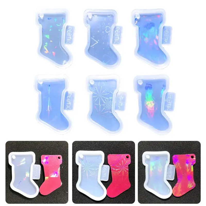 Holographic Light Shadow Silicone Molds DIY Epoxy Resin Casting Mold Mobile  Phone Holder Mold Cell Phone Bracket Mould