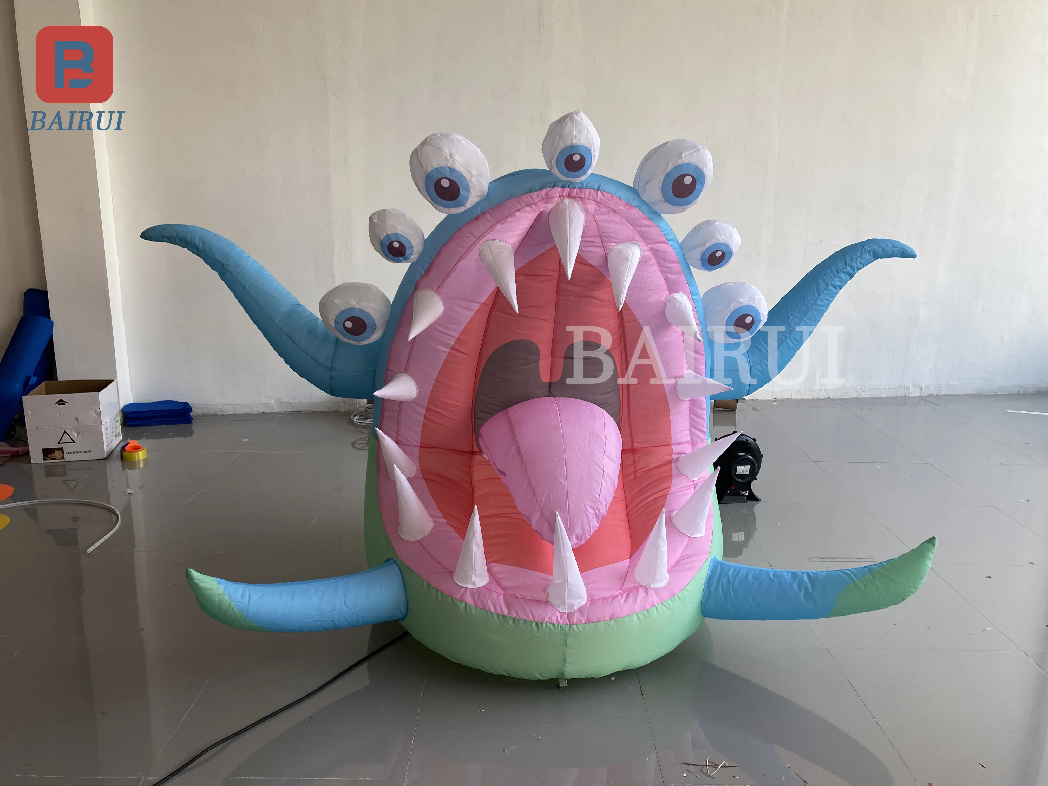 

Amusement park bar KTV theme atmosphere activities mall plaza decorated with inflatable little monster gas model