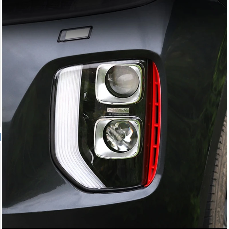 

Аксессуары для Hyundai Palisade 2020 2021 2022, противотуманные фары, лампы, веко, полоса для бровей, декоративная крышка, отделка, Стайлинг автомобиля