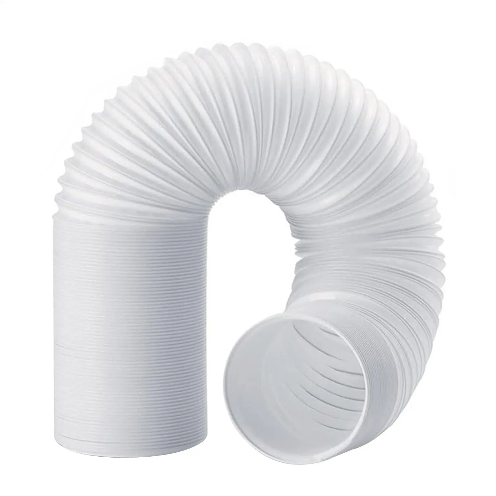 Air Conditioner Hose Connector Fit Portable Flat air conditioning exhaust pipe adapter 5.1in 5.9in Diameter Vent Tube Coupler