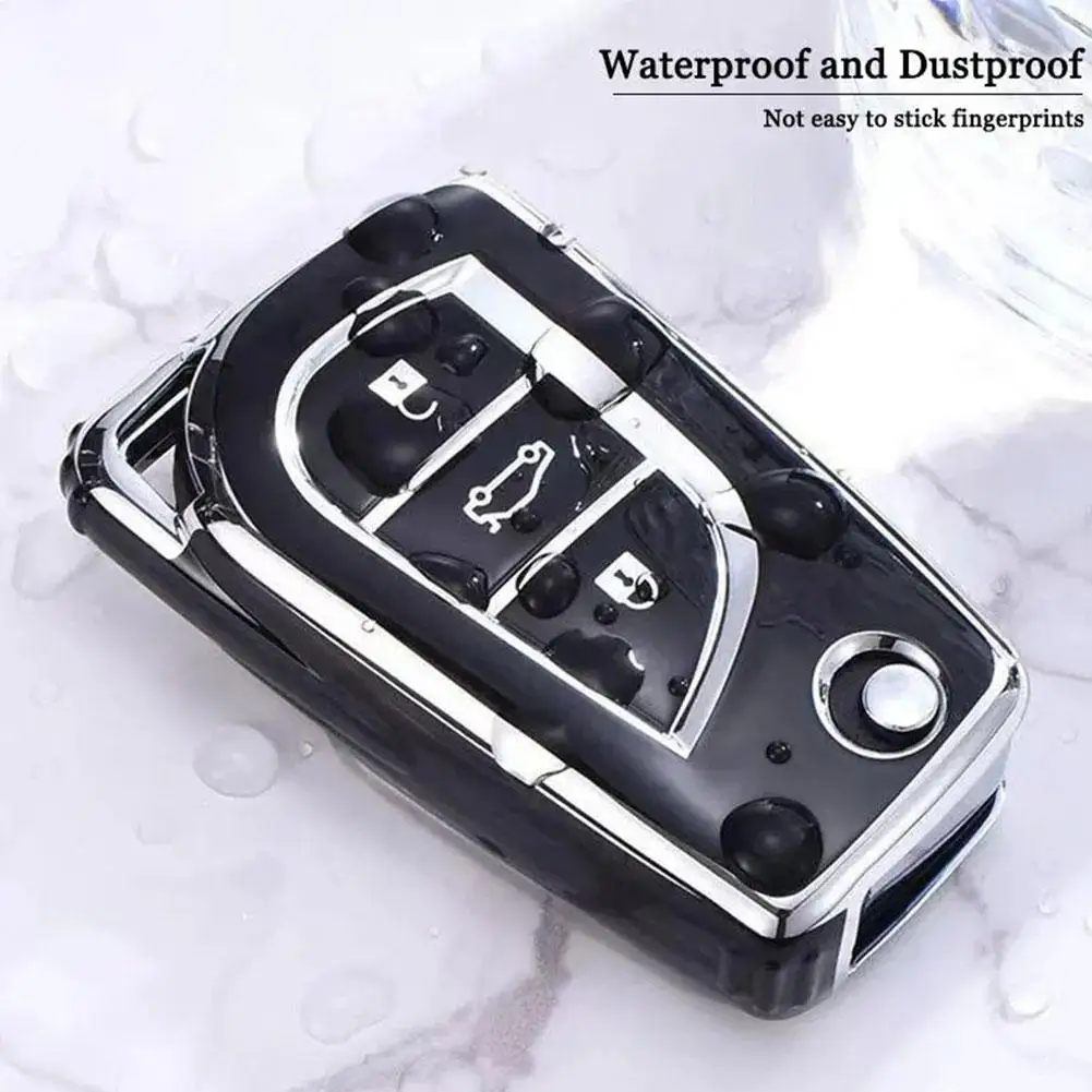 

Fashion TPU Car Key Case Full Cover Protective Shell For Toyota Corolla Altis Auris Aygo Verso TC IM Shell Fob Accessories