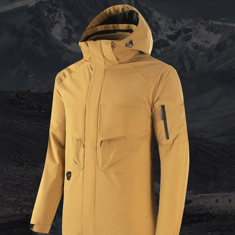 Parkas Streetwear Motorcycle Jacket Men Clothing Men's Cold Jackets Outerwear Boy Short Male Coat Winter Coats Man Military New