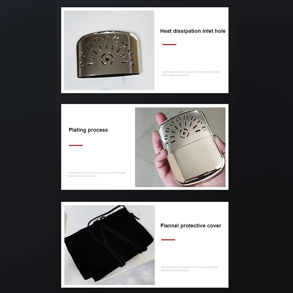 Portable Metal Outdoor Hand Warmer 6