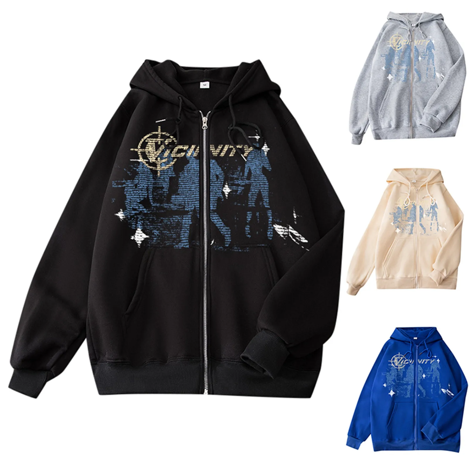 Рисунок 5 - Мужская толстовка на молнии Y2k