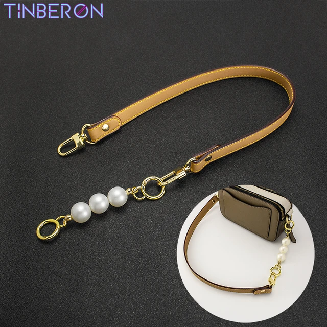 TINBERON Pearl Chain Bag Strap 110cm Acrylic Purse Shoulder Strap  Replacement Women's Bag Chain Strap Metal Bag Part Accessories - AliExpress